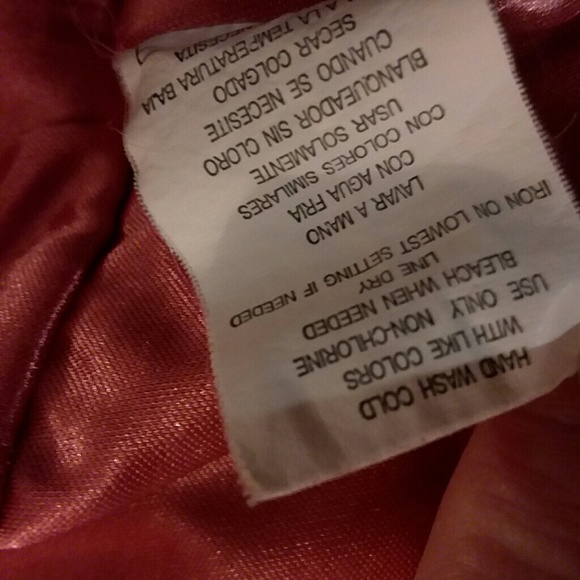 Sz 12 Jr (Juniors) Apricot Dress - Picture 7 of 7